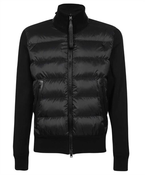 Tom Ford NYLON DOWN FRONT MERINO Jacket